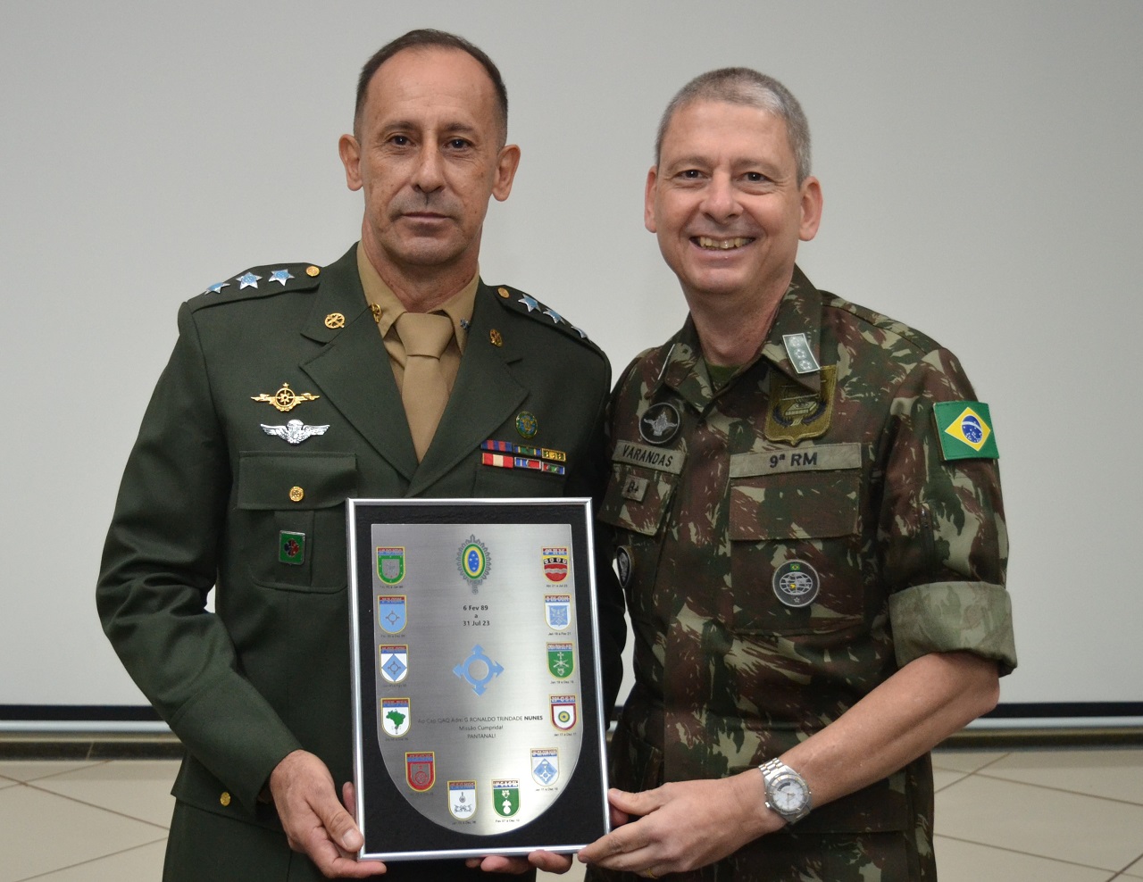 Ex-soldados do Exercito Brasileiro, reservista de 1989 e